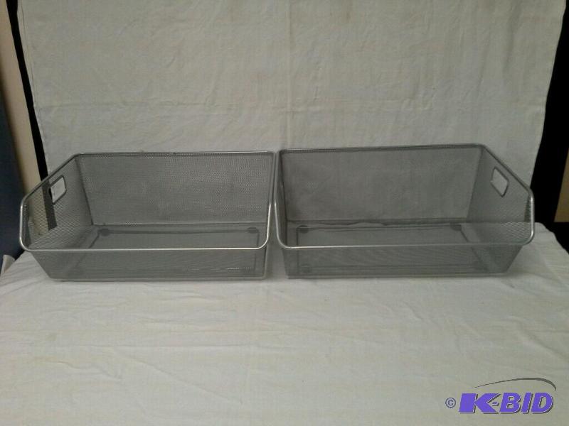 lot 82 image: 2 Metal Bins