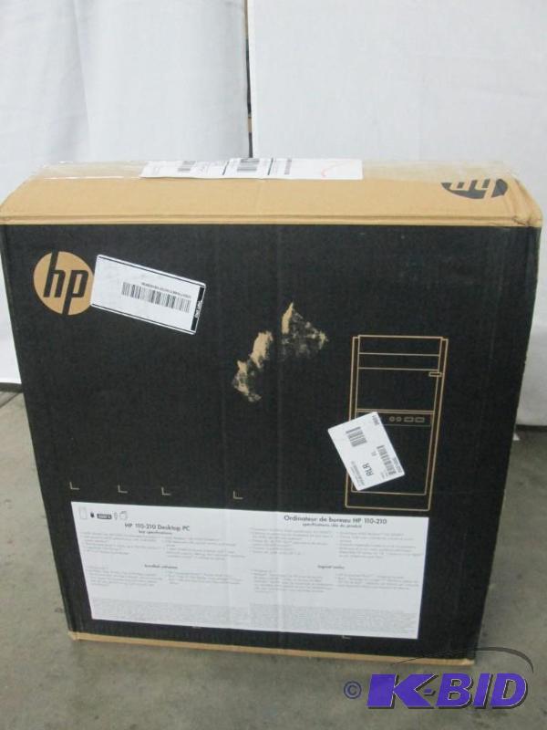 lot 2 image: HP 4GB Windows 8.1 Desktop Computer
