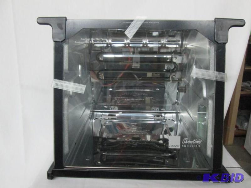 lot 27 image: Ronco Stainless Steel Rotisserie