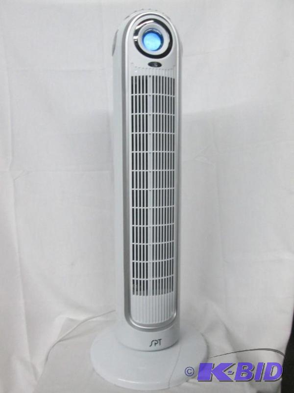 lot 47 image: SPT Remote Controlled Tower Fan w ION