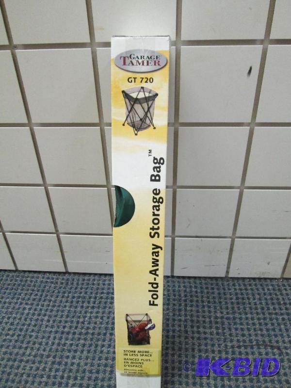 lot 228 image: Garage Tamer Fold- Away Storage Bag...