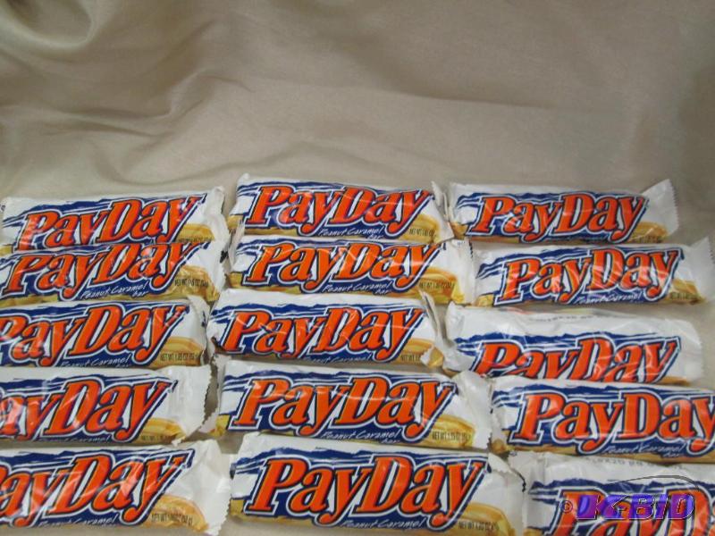 lot 241 image: Qty 15 Payday Peanut caramel bar...