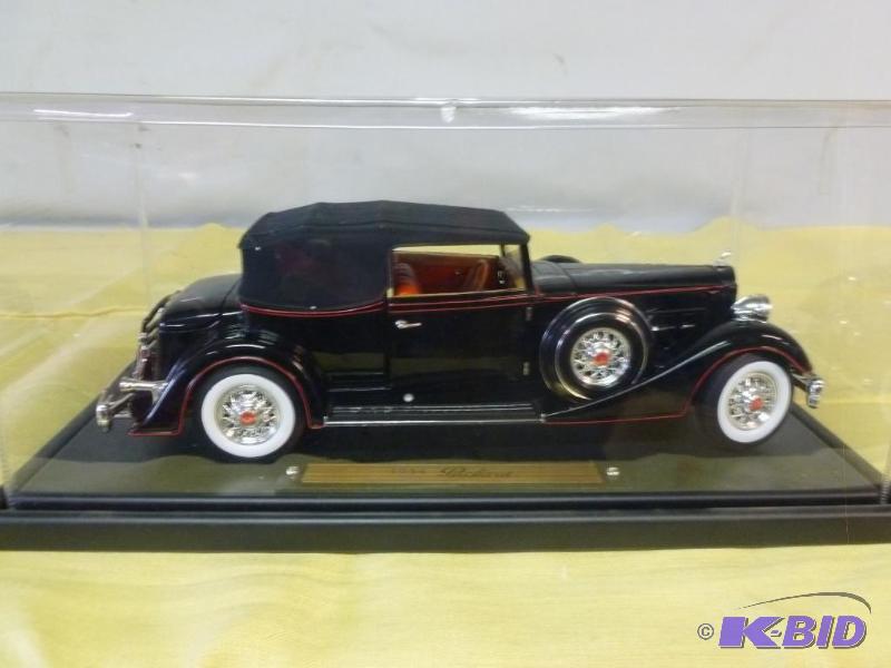 lot 129 image: Large Signature 1934 Packard 118 scale die c...