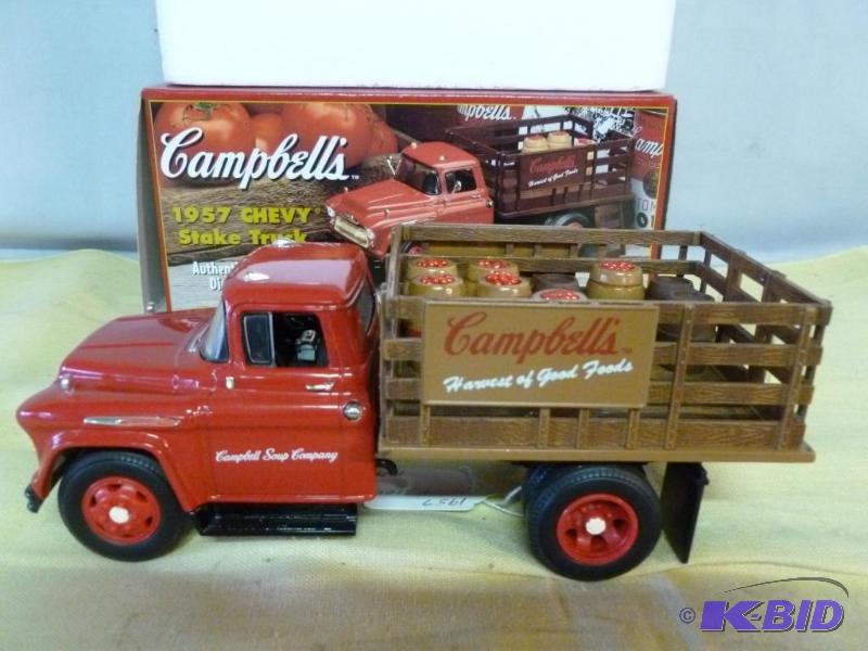 lot 143 image: Ertl Collectibles Campbells 1957 Chevy 124 ...