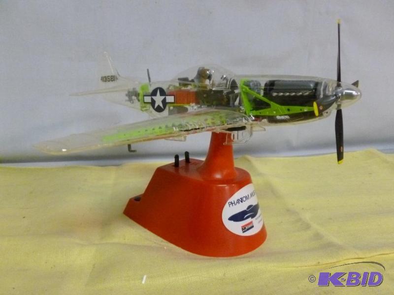 lot 243 image: Monogram Phantom P51D Mustang 132 scale plas...
