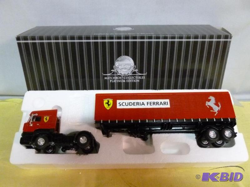 lot 249 image: Matchbox Platinum&nbspDAF Scuderia Ferrari&n...
