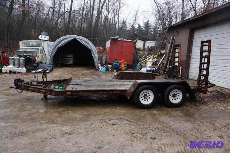 1994 NDNE&nbsp14 Tandem Axle Equipment Trai...