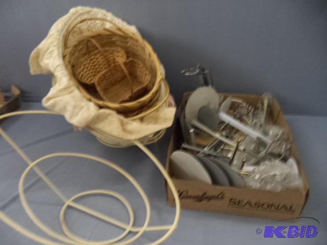 Doll Baskets and Stands