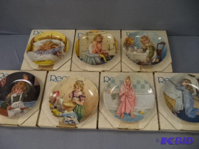 Little Girl Images on Plates