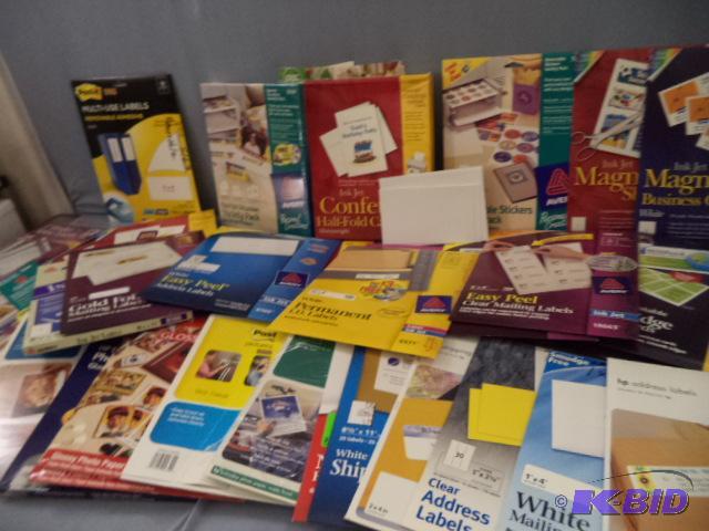 Labels, Card Stock