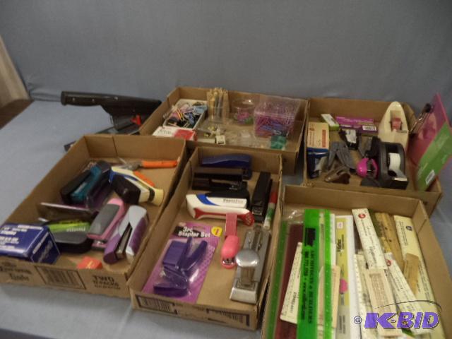 Rulers, Staplers, Clips