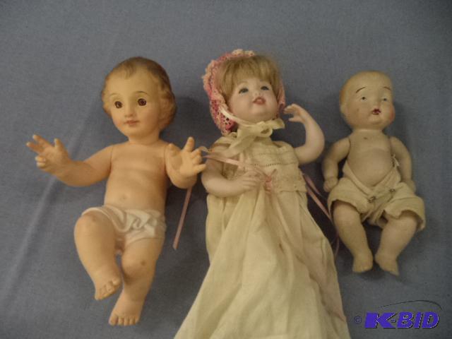 Bisque, Porcelain Dolls