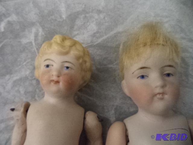 German Bisque Jointed Dolls