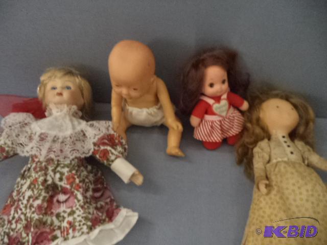 Four Collector Dolls