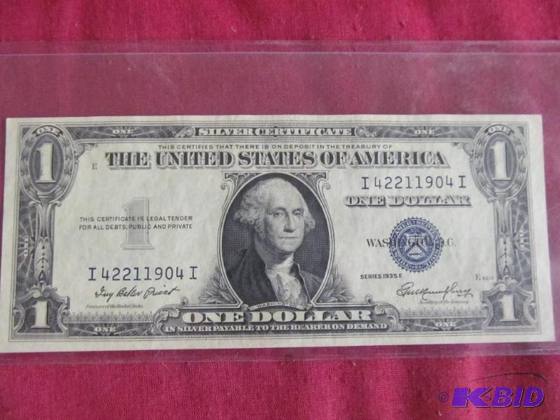lot 1 image: Currency