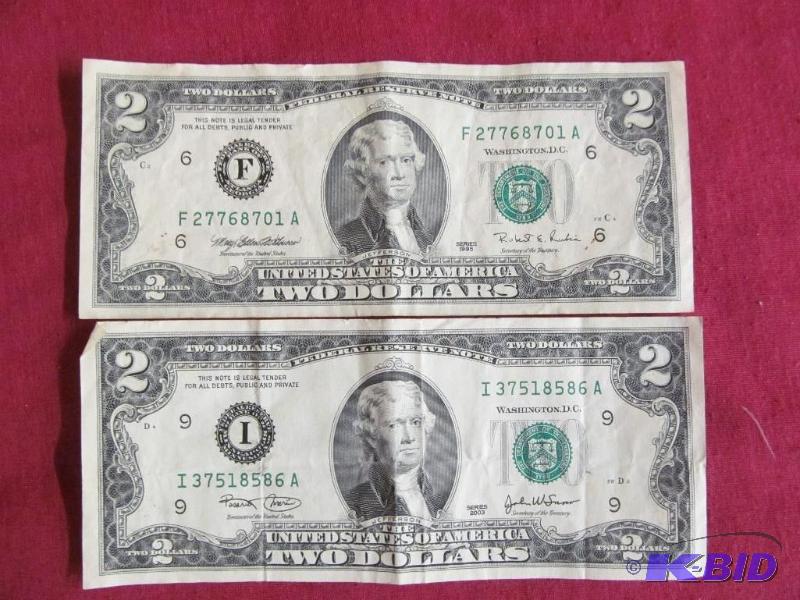 $2.00 bill