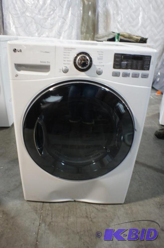 lot 12 image: New LG Dryer Model # (DLEX3570W) - TrueSTEAM ...