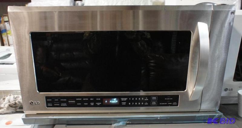 lot 16 image: New LG Microwave Model # (LMHM2017ST) - built...