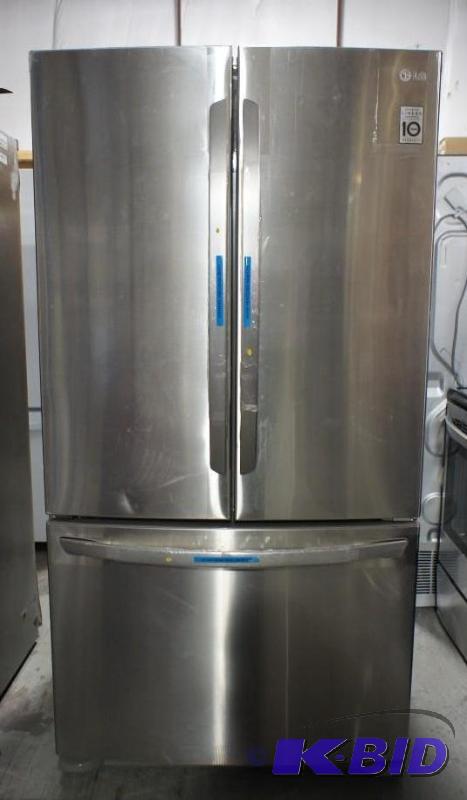lot 4 image: New LG Refrigerator Model # (LFC28768ST) - 27...