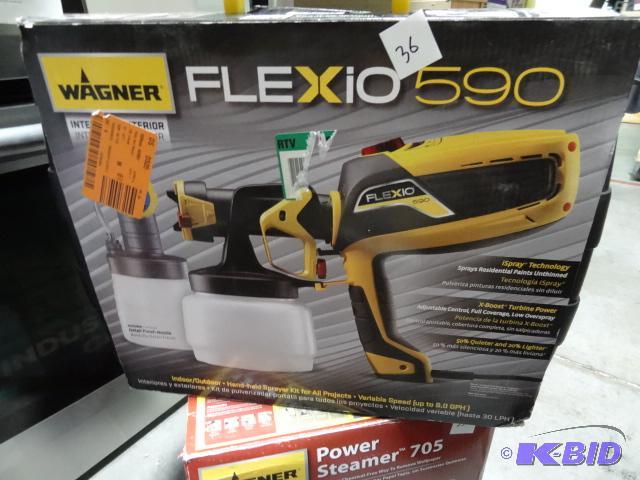 lot 36 image: Wagner Flexio 590 interior exterior paint spr...