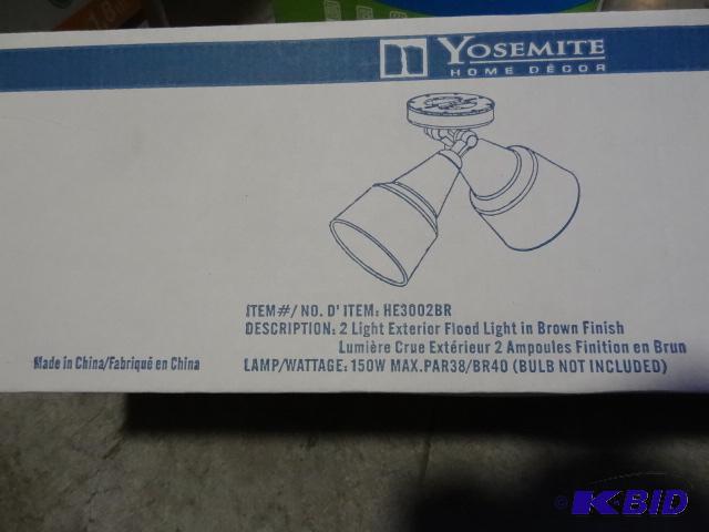 lot 40 image: Yosemite home decor. Item HE3002BR. Ceiling l...