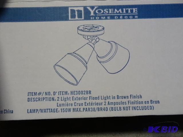 lot 41 image: Yosemite home decor. Item HE3002BR. ceiling l...