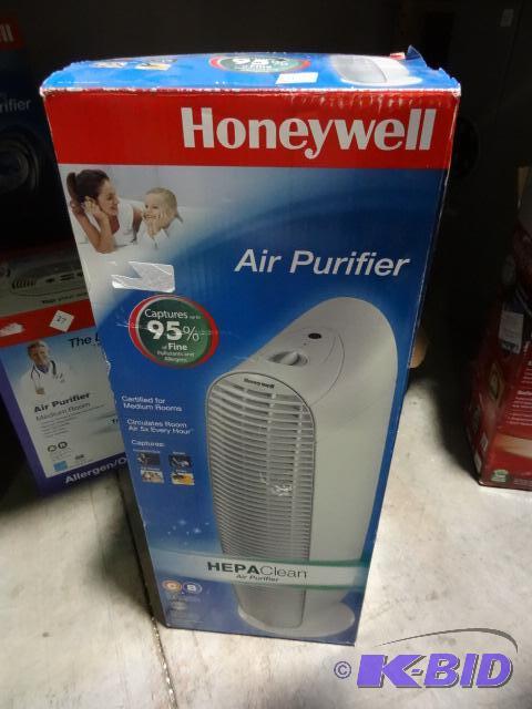 lot 57 image: Honeywell hepa clean air purifier. Store retu...