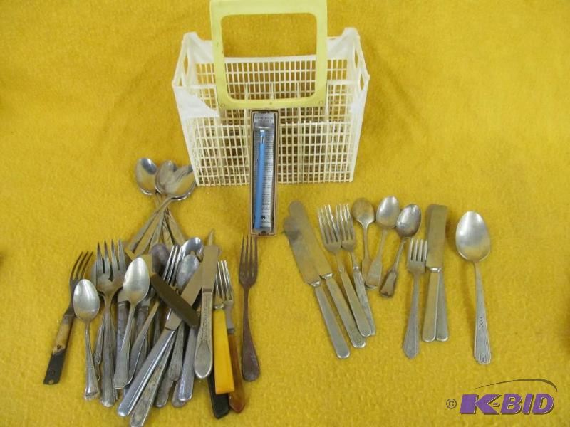 silver flatware