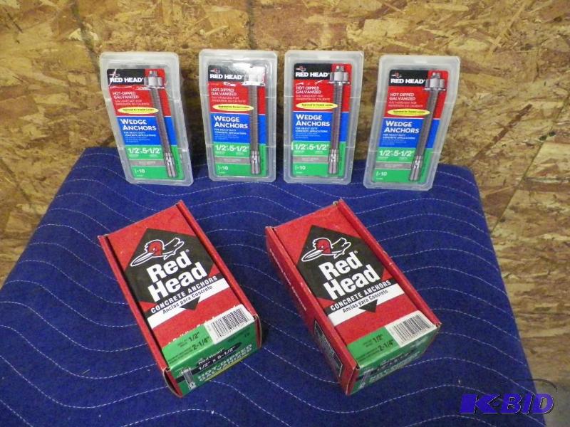 Red Head Wedge Anchors