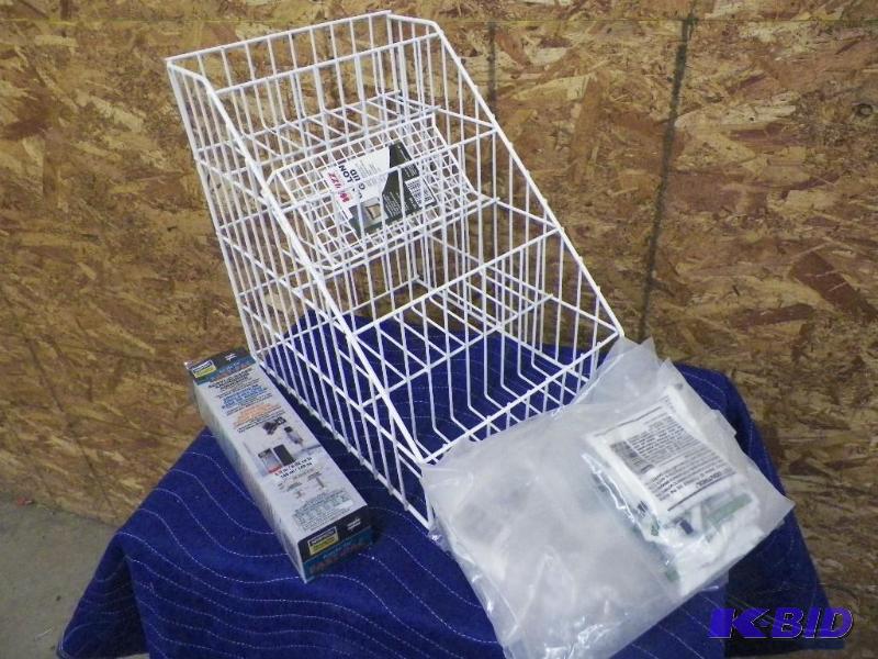 Misc adhesive, retarder additive, and small shelving