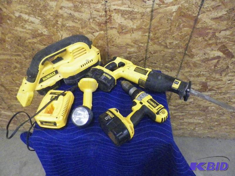 Set of DeWalt 18V Power Tools