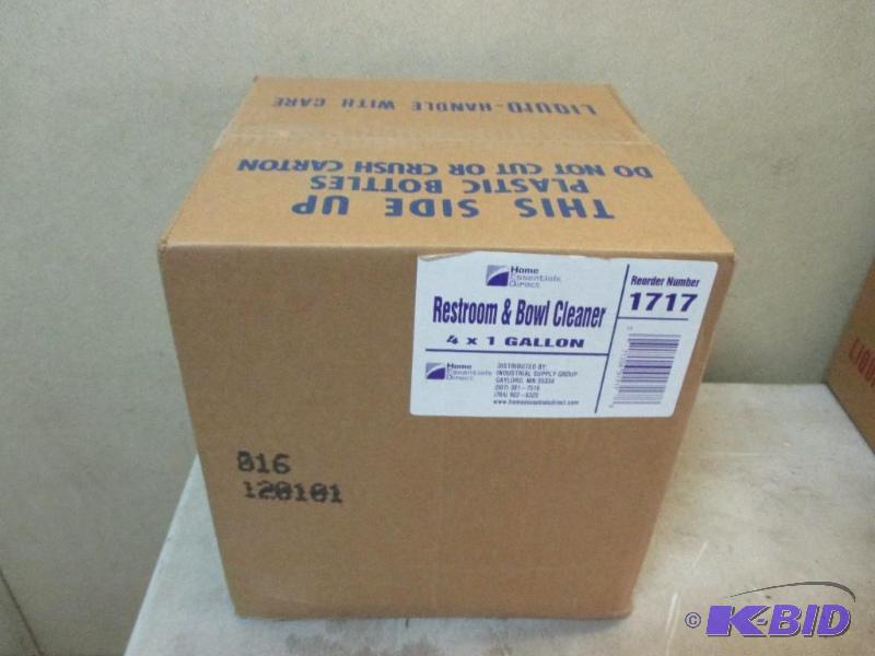 lot 17 image: Case of bathroom cleaner...