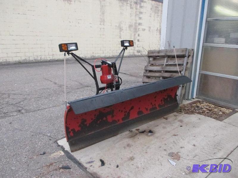 lot 6 image: 7 12 foot Western Pro Plow, was used on 1985...