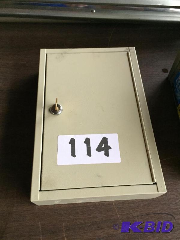 lot 114 image: KeKab key cabinet....
