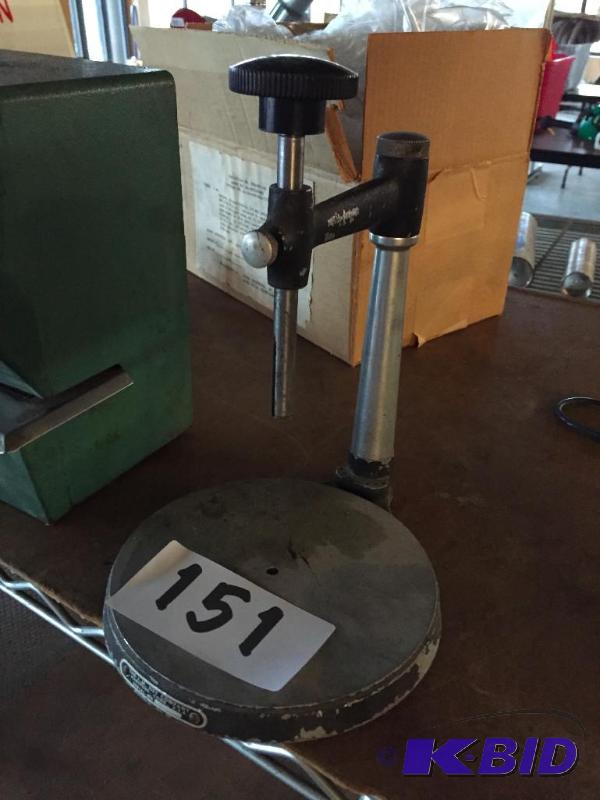 lot 151 image: J.M. Ney precision stand....