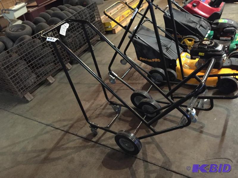 lot 207 image: Stacking chair dolly. Looks nearly new....