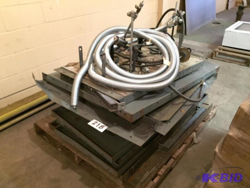 lot 218 image: Lot of misc scrap metal and other....
