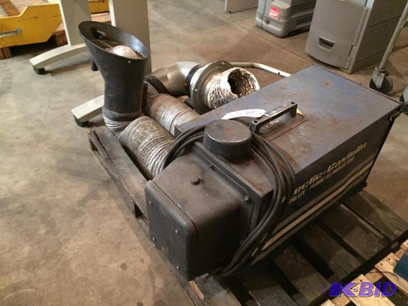 lot 220 image: Airlux fume eliminator air cleaner machine....