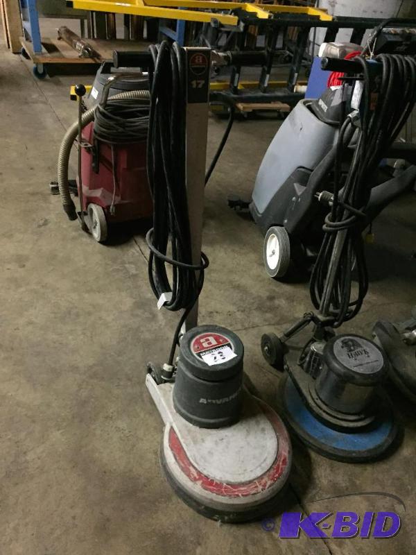 lot 23 image: Advance 17 floor scrubber  buffer....
