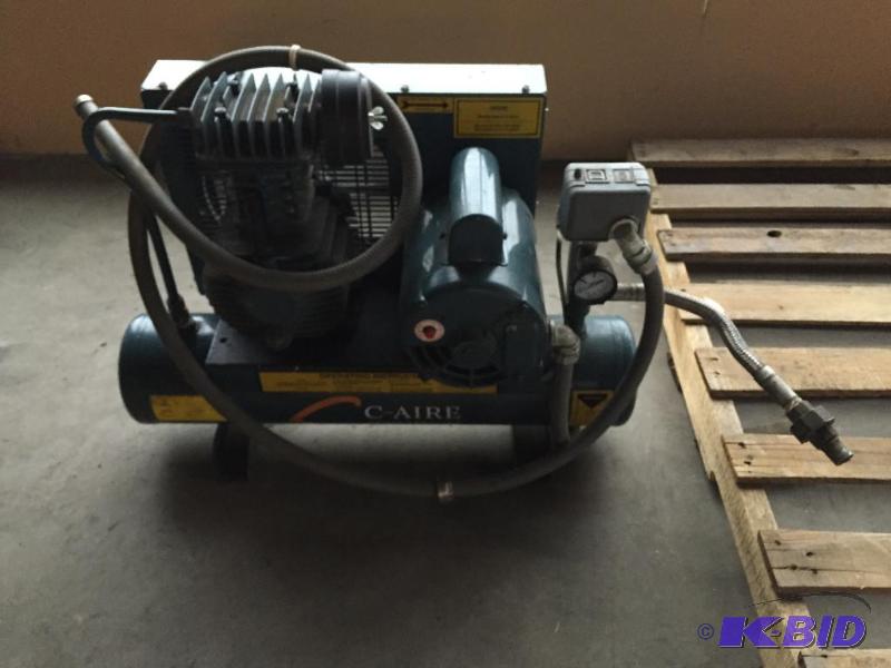 lot 35 image: C-Aire air compressor....