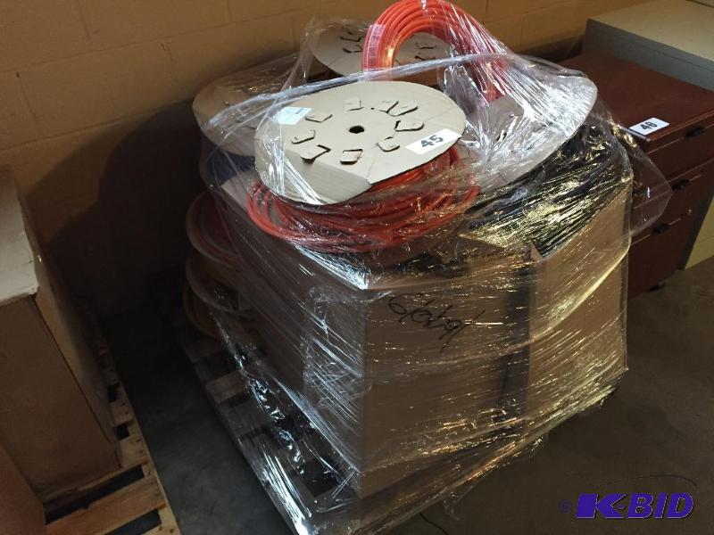 lot 45 image: Pallet lot of misc plastic tubing....