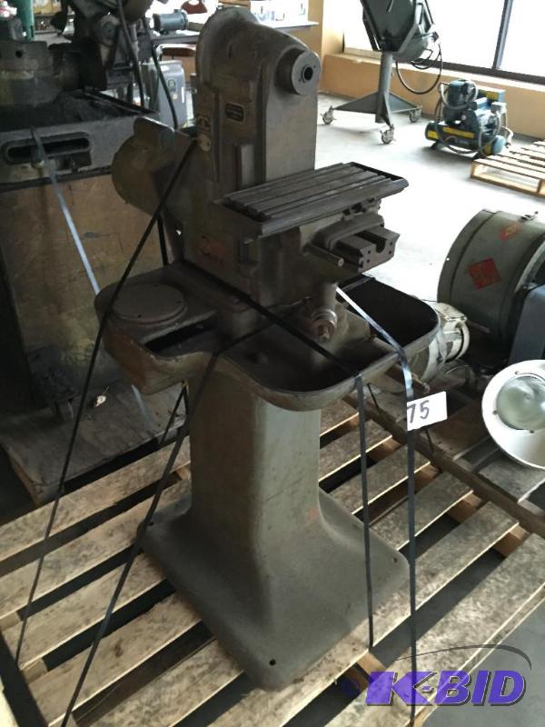 lot 75 image: Steinel milling machine....