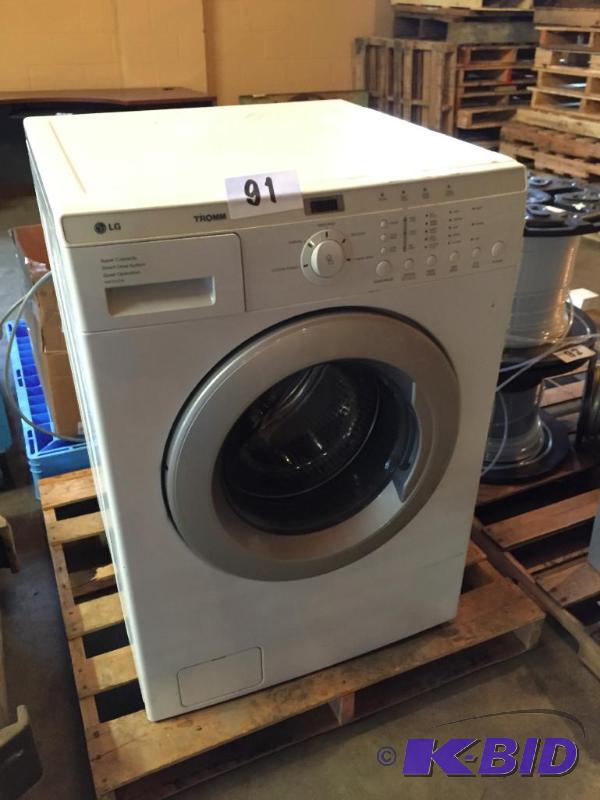 lot 91 image: LG Tromm front load clothes washer washing ma...