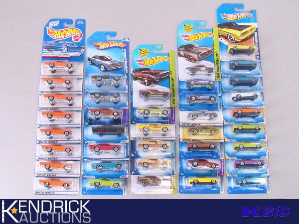 38 New Hot Wheels Road Runners, and Baracudas