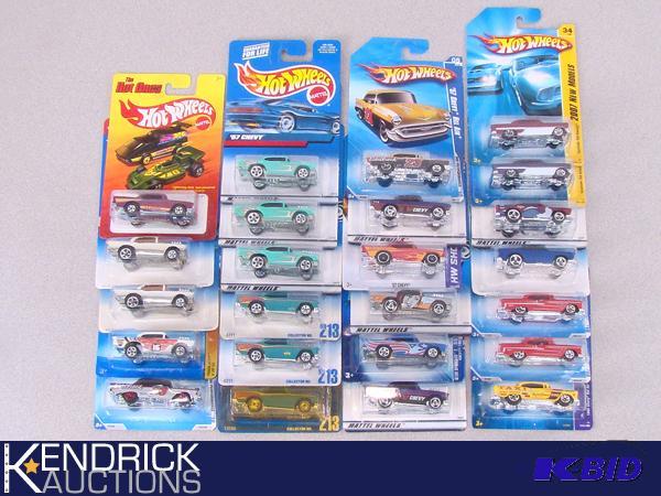 24 New Hot Wheels 50s Chevys