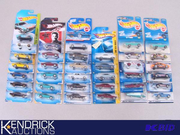 36 New Hot Wheels V8 Vegas, Thunderbolts, Ford Galaxie 500XLs, and T-Birds