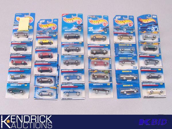 30 New Hot Wheels Mercedes