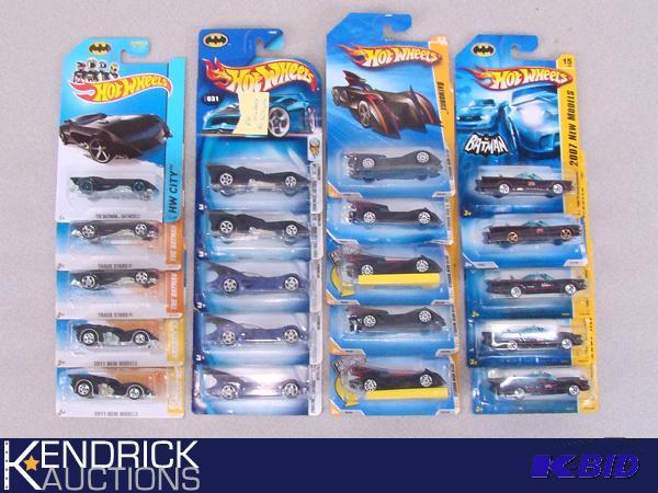 20 New Hot Wheels Batmobiles