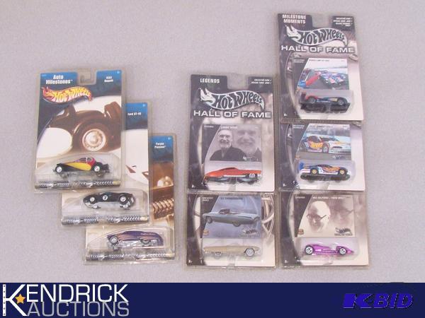 8 New Hot Wheels Real Riders Auto Milestones, and Hall of Fame Cars