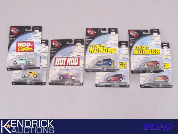 7 New Hot Wheels Street Rodder, Hot Rod Magazine, and Rod & Custom Magazine Cars